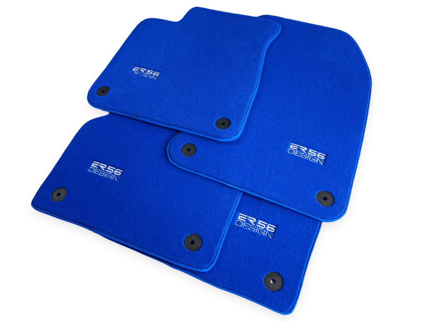 Blue Floor Mats for Audi A1 - 5-door Citycarver (2019-2024) | ER56 Design - AutoWin