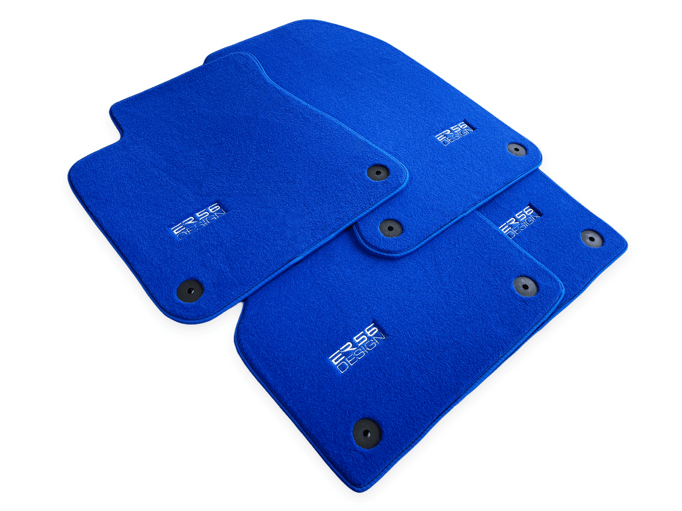 Blue Floor Mats for Audi A3 - 3-door Hatchback (2000-2003) | ER56 Design - AutoWin