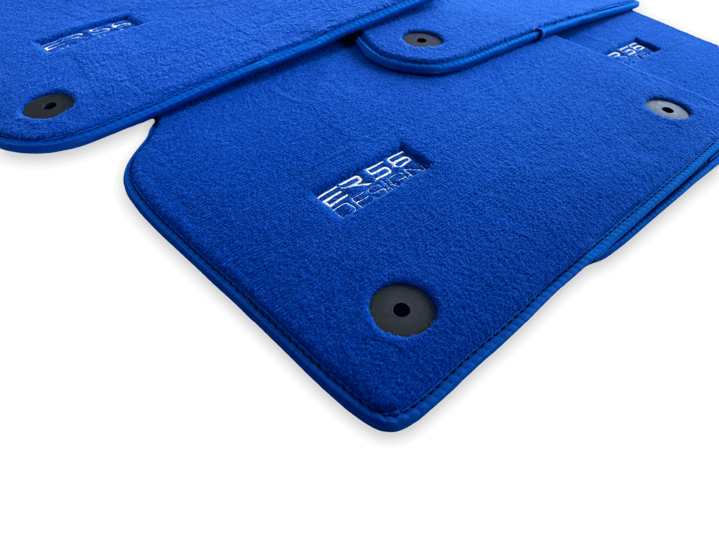 Blue Floor Mats for Audi A3 - 5-door Sedan (2013-2020) | ER56 Design - AutoWin