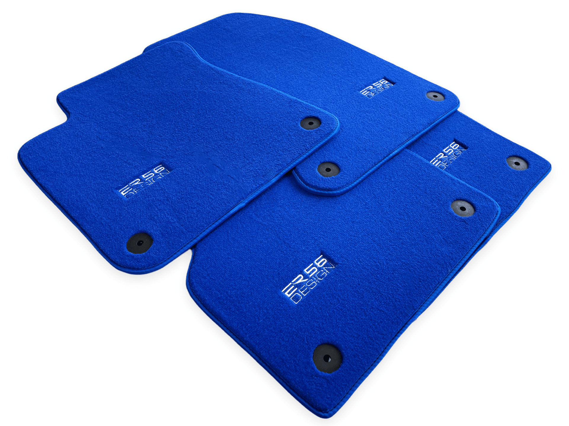 Blue Floor Mats for Audi A3 - 5-door Sportback (2013-2020) | ER56 Design - AutoWin