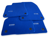 Blue Floor Mats for Audi A6 - C6 Avant (2004-2008) | ER56 Design - AutoWin