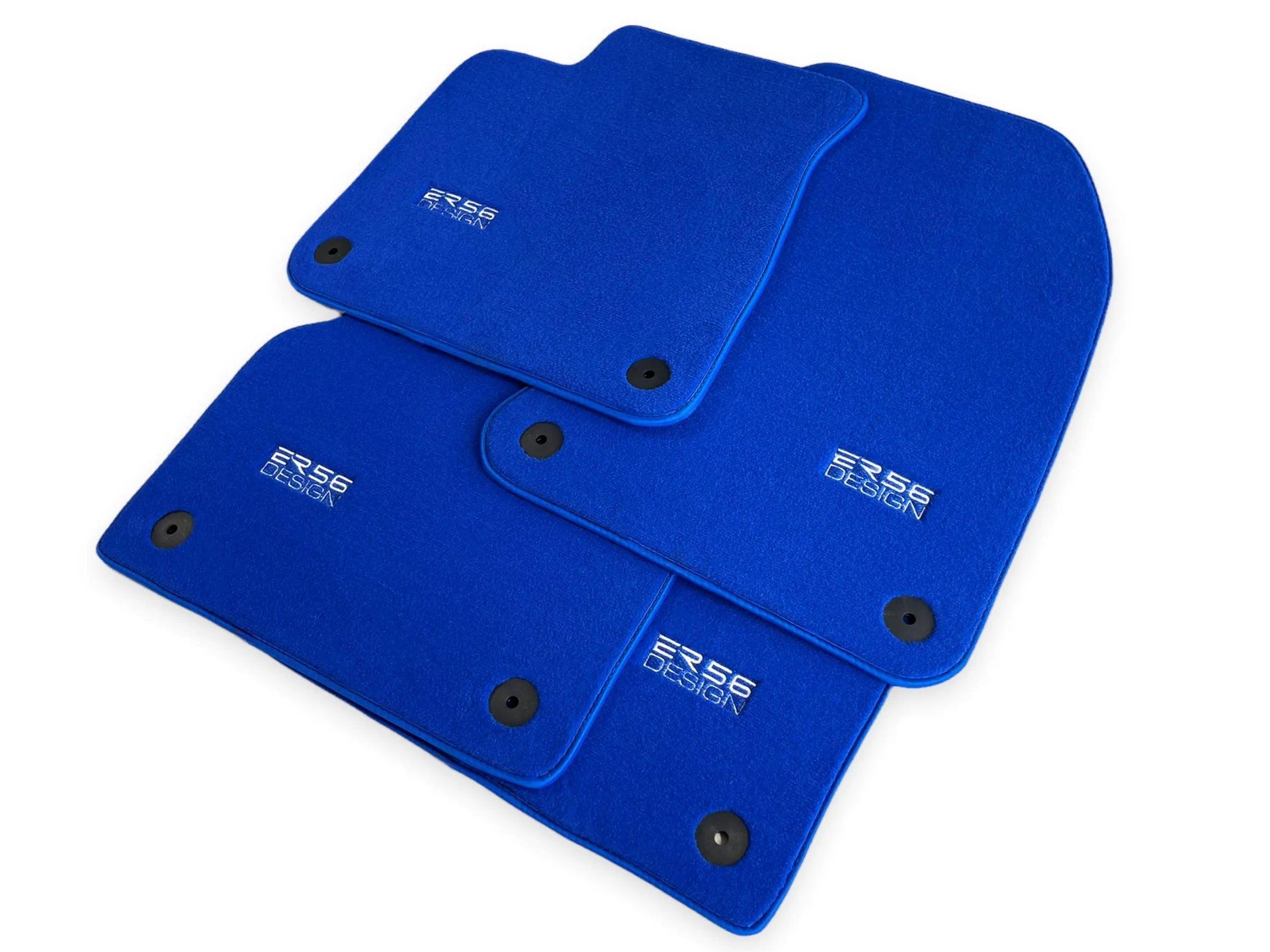 Blue Floor Mats for Audi Q2 (2016-2020) | ER56 Design - AutoWin