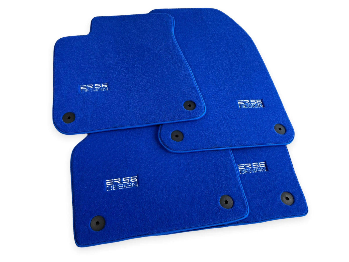 Blue Floor Mats for Audi Q8 e-tron Sportback (2023-2025) | ER56 Design - AutoWin