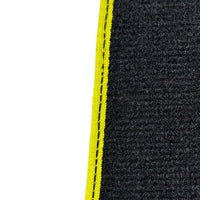 Carbon Floor Mats For Ferrari 812 Superfast (2018-2023) with Yellow Trim - AutoWin