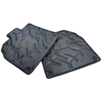 Carbon Leather Floor Mats for Lamborghini Aventador SVJ 63 Edition - AutoWin