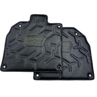 Carbon Leather Floor Mats for Lamborghini Aventador SVJ 63 Edition - AutoWin