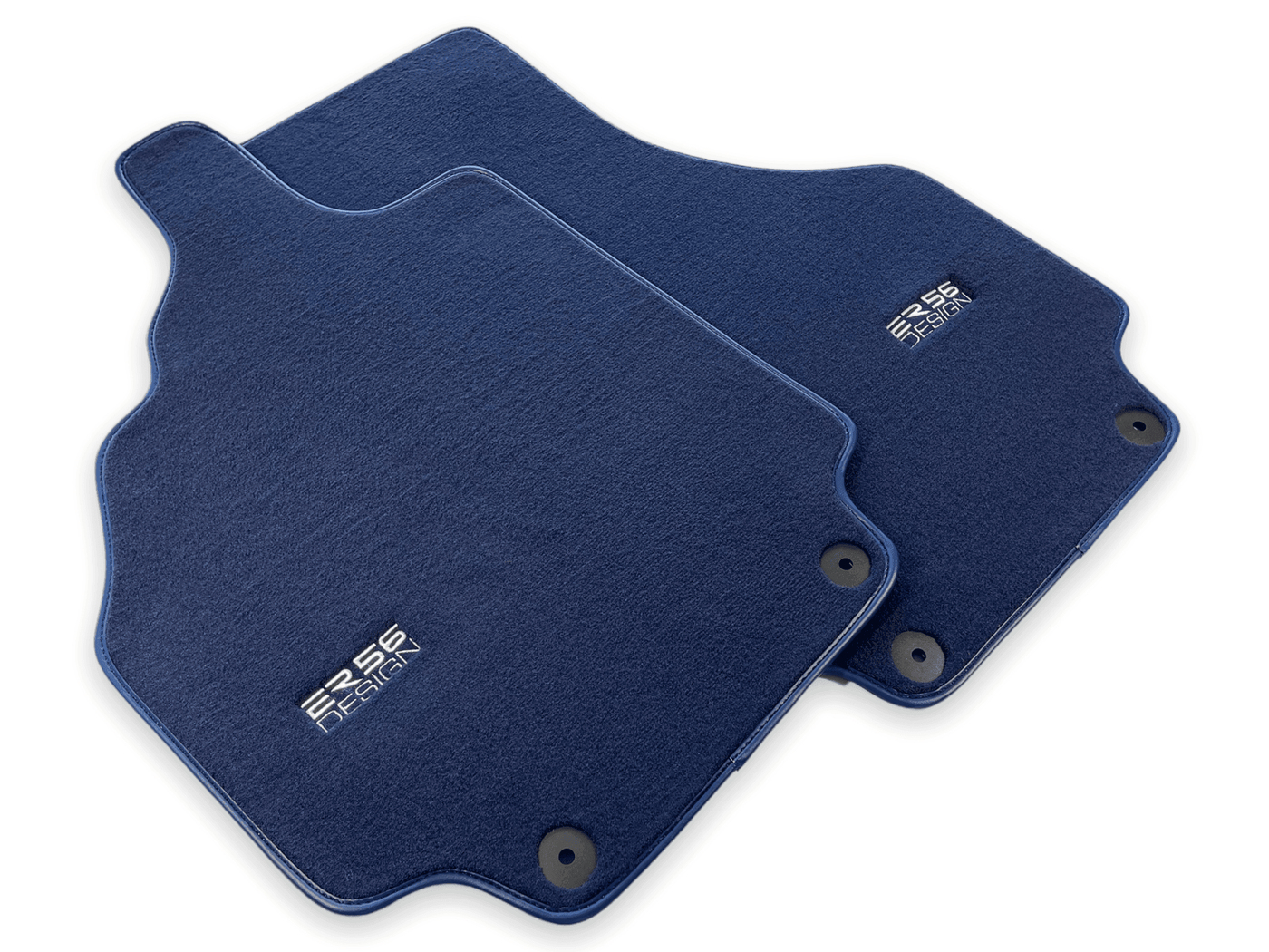 Dark Blue Floor Mats for Audi R8 (2007-2015) ER56 Design - AutoWin