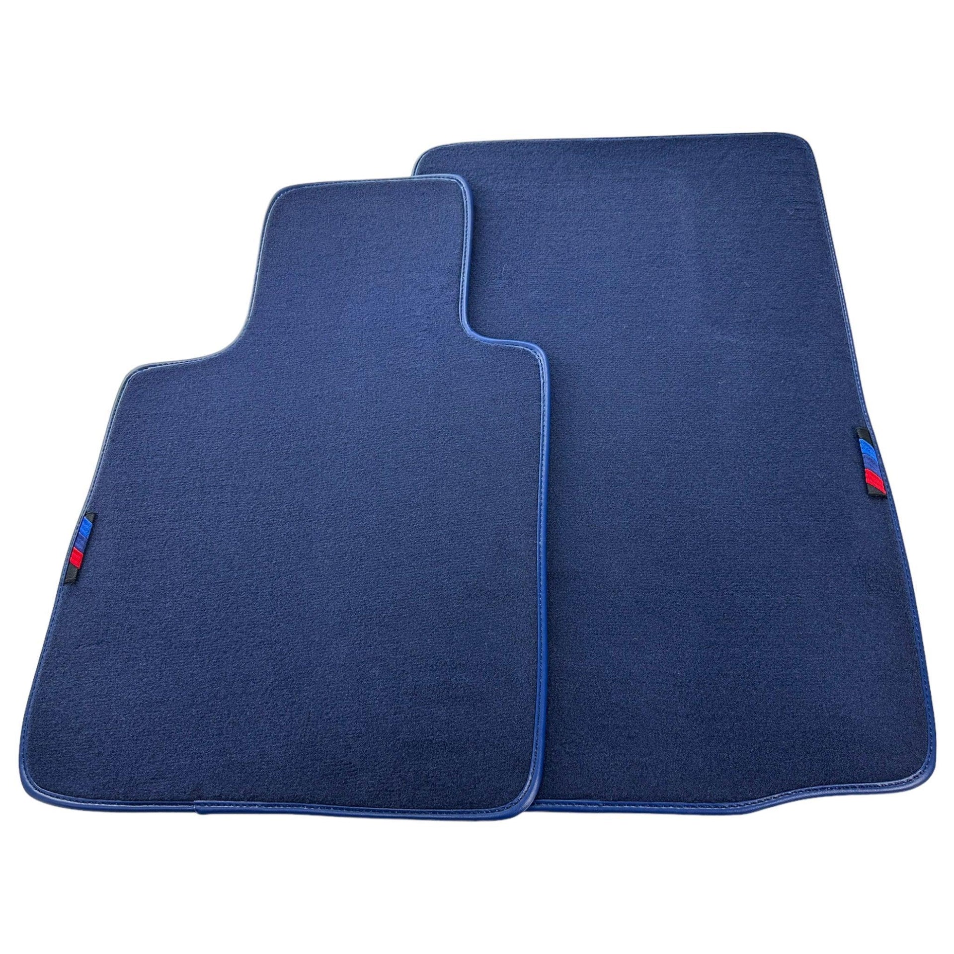 Dark Blue Floor Mats For BMW Z4 Series E86 Coupe (2003-2008) With M Package - AutoWin
