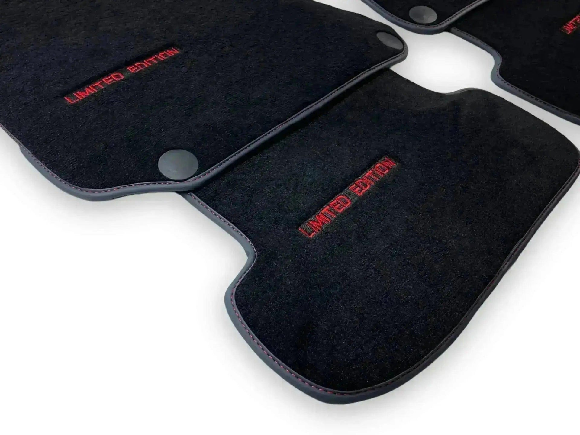 Dark Blue Floor Mats For Mercedes Benz GLK-Class X204 (2012-2015) | Limited Edition - AutoWin