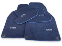 Dark Blue Floor Mats for Porsche 911 - 992 (2019-2024) | ER56 Design - AutoWin