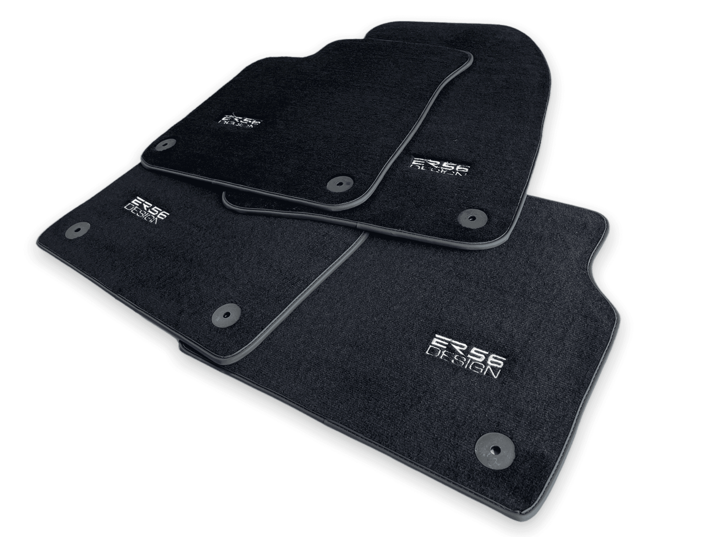 Floor Mats for Audi A5 - 8F7 Convertible (2009-2017) ER56 Design - AutoWin