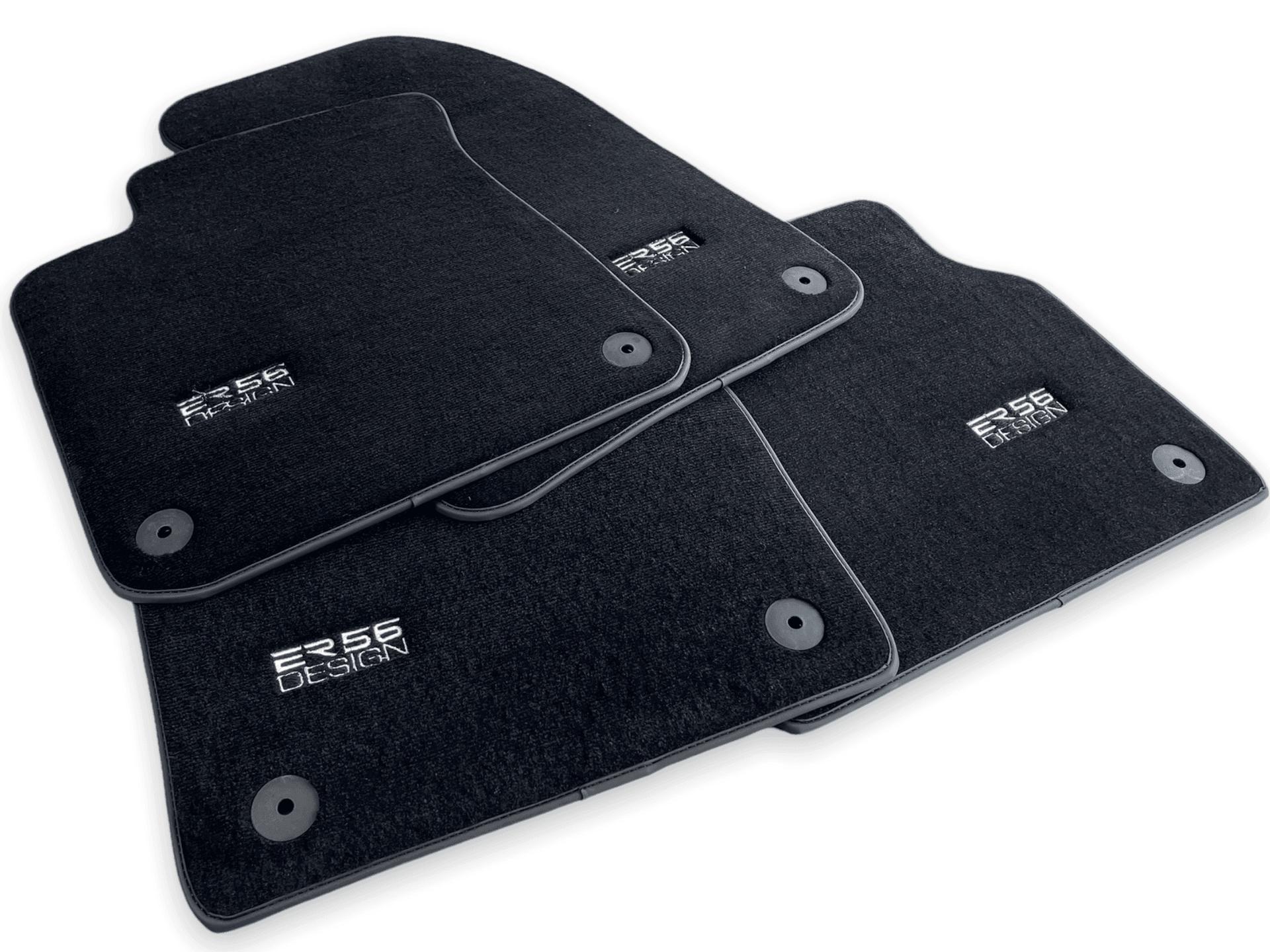 Floor Mats for Audi A6 - C6 Avant Facelift (2008-2011) ER56 Design - AutoWin