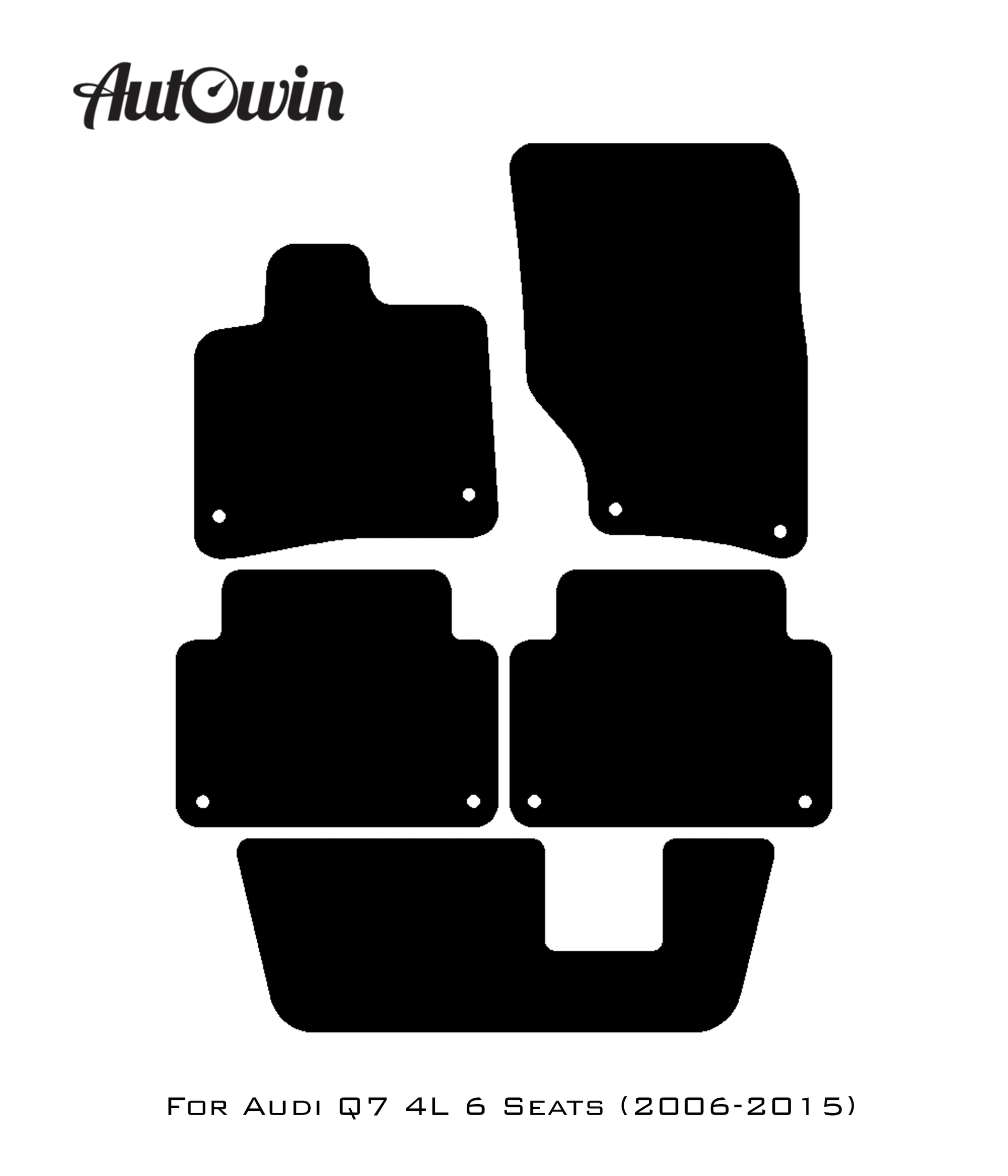 Floor Mats for Audi Q7 4L (2006-2015) - AutoWin