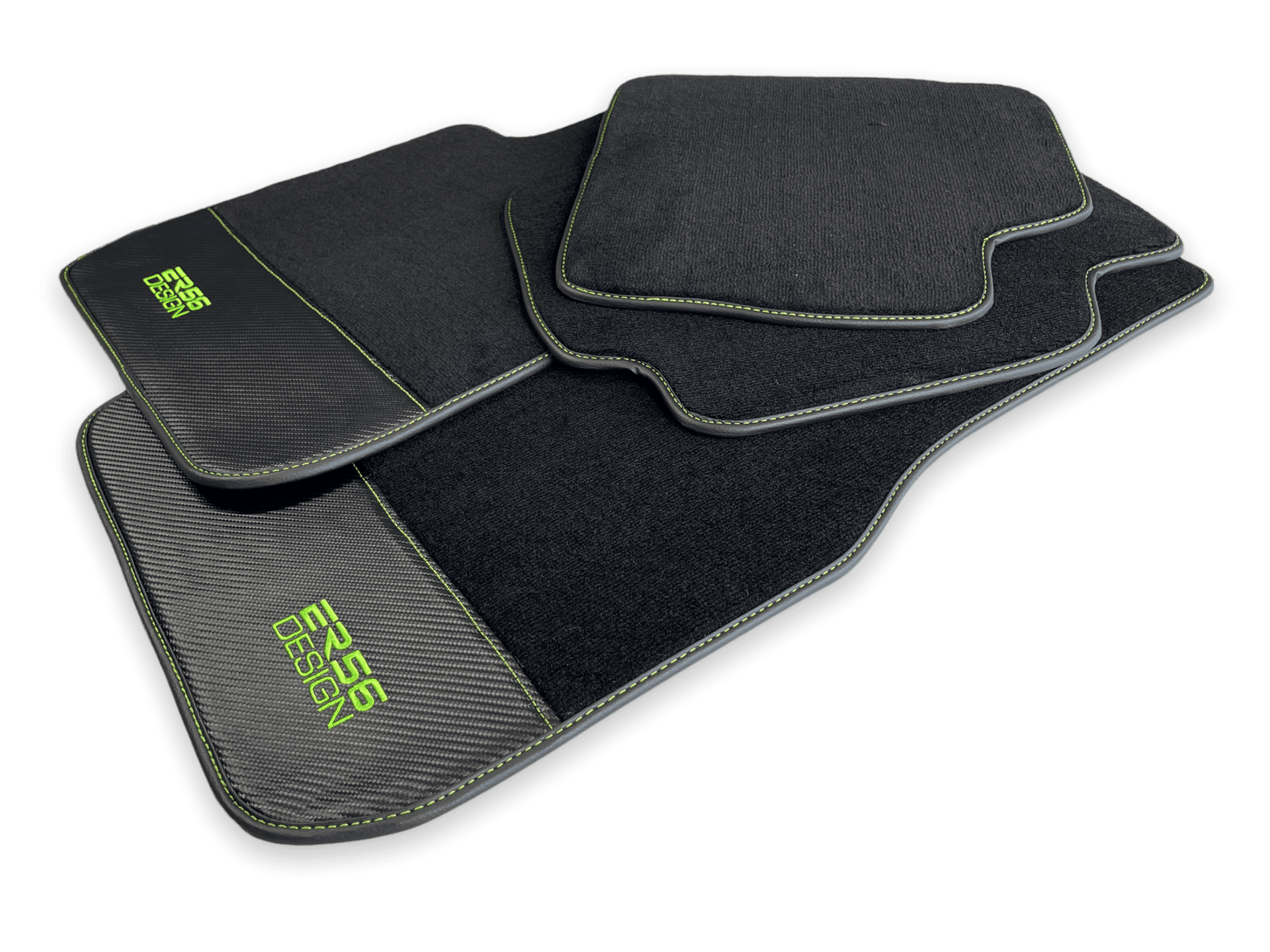 Floor Mats For BMW 7 Series E38 Long Carbon Leather | Er56 Design - AutoWin