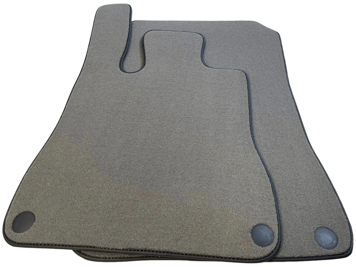 Gray Floor Mats For Mercedes-Benz R170 (1996-1998) Black Trim - AutoWin
