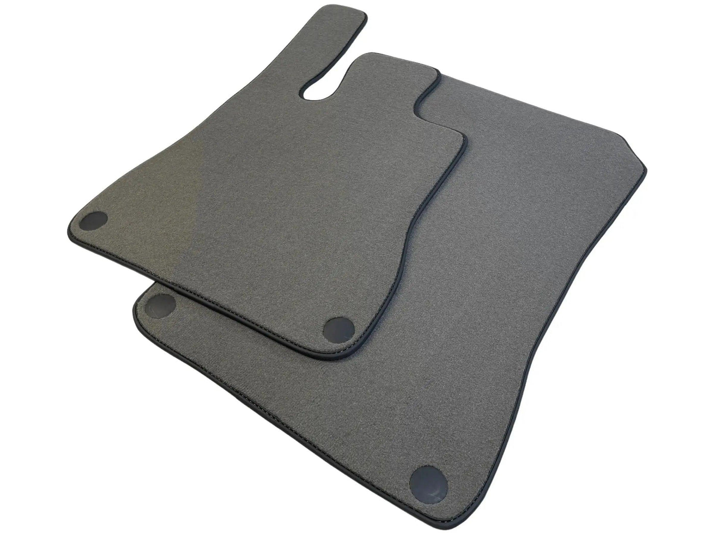 Gray Floor Mats For Mercedes-Benz R171 (2004-2011) Black Trim - AutoWin