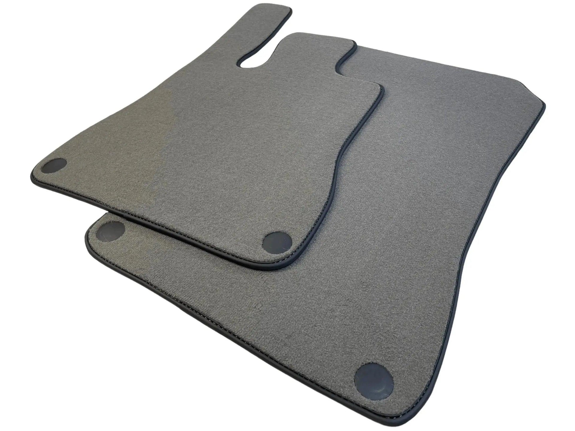 Gray Floor Mats For Mercedes-Benz R171 (2004-2011) Black Trim - AutoWin