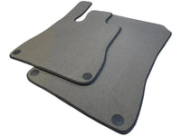 Gray Floor Mats For Mercedes-Benz SLK R170 (2000-2004) Black Trim - AutoWin