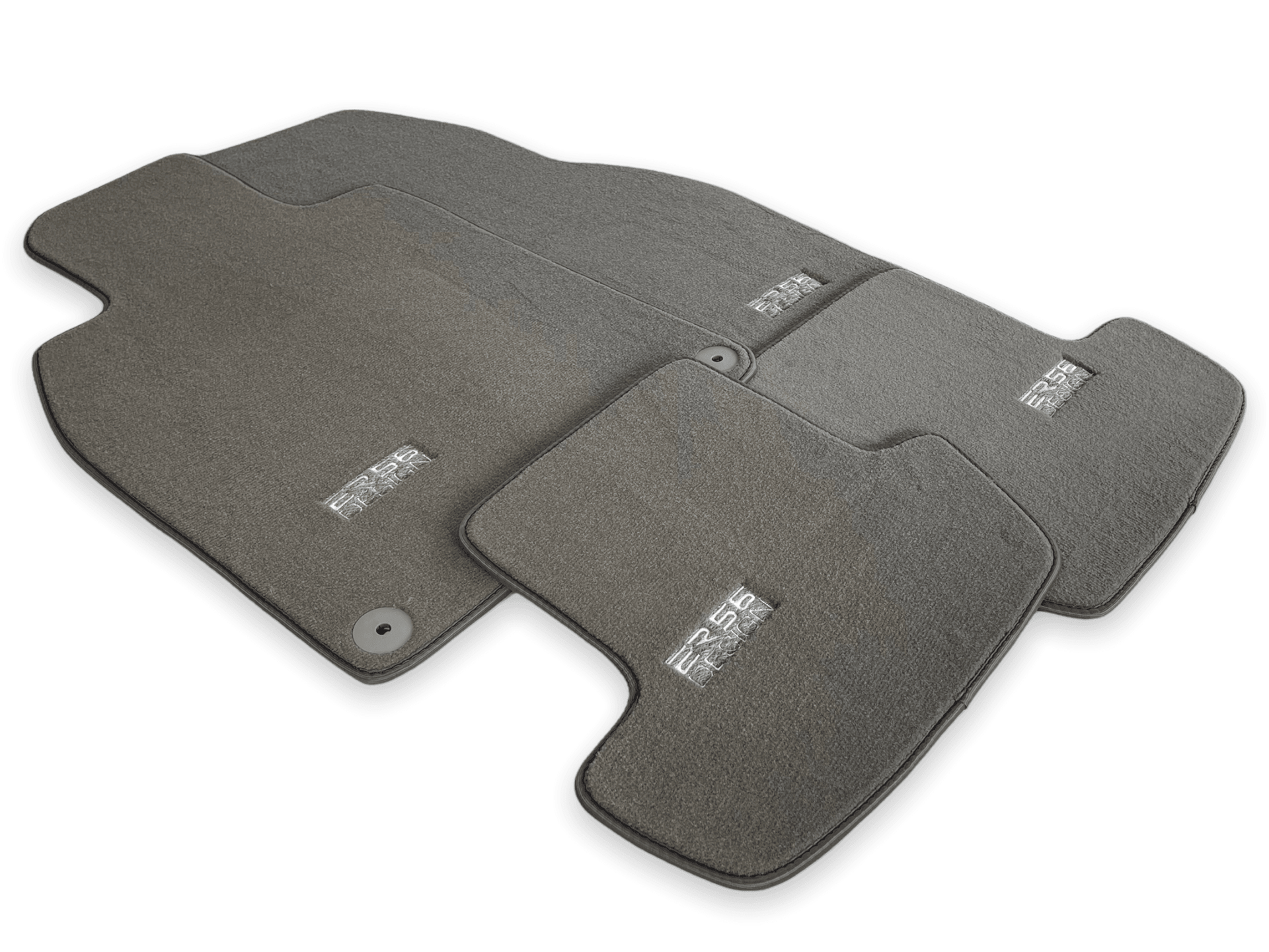 Gray Floor Mats for Porsche Macan (2014-2023) | ER56 Design - AutoWin