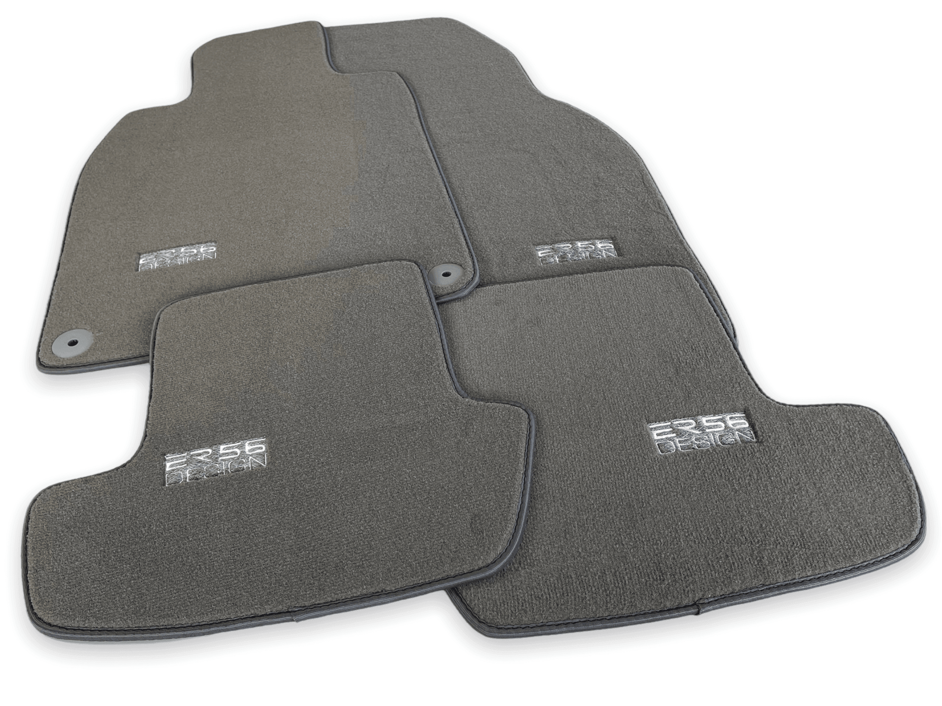 Gray Floor Mats for Porsche Macan (2014-2023) | ER56 Design - AutoWin