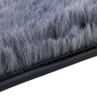 Gray Sheepskin Floor Mats for Mercedes Benz GLC-Class X254 SUV 300e 4Matic (2023-2024) | ER56 Design - AutoWin