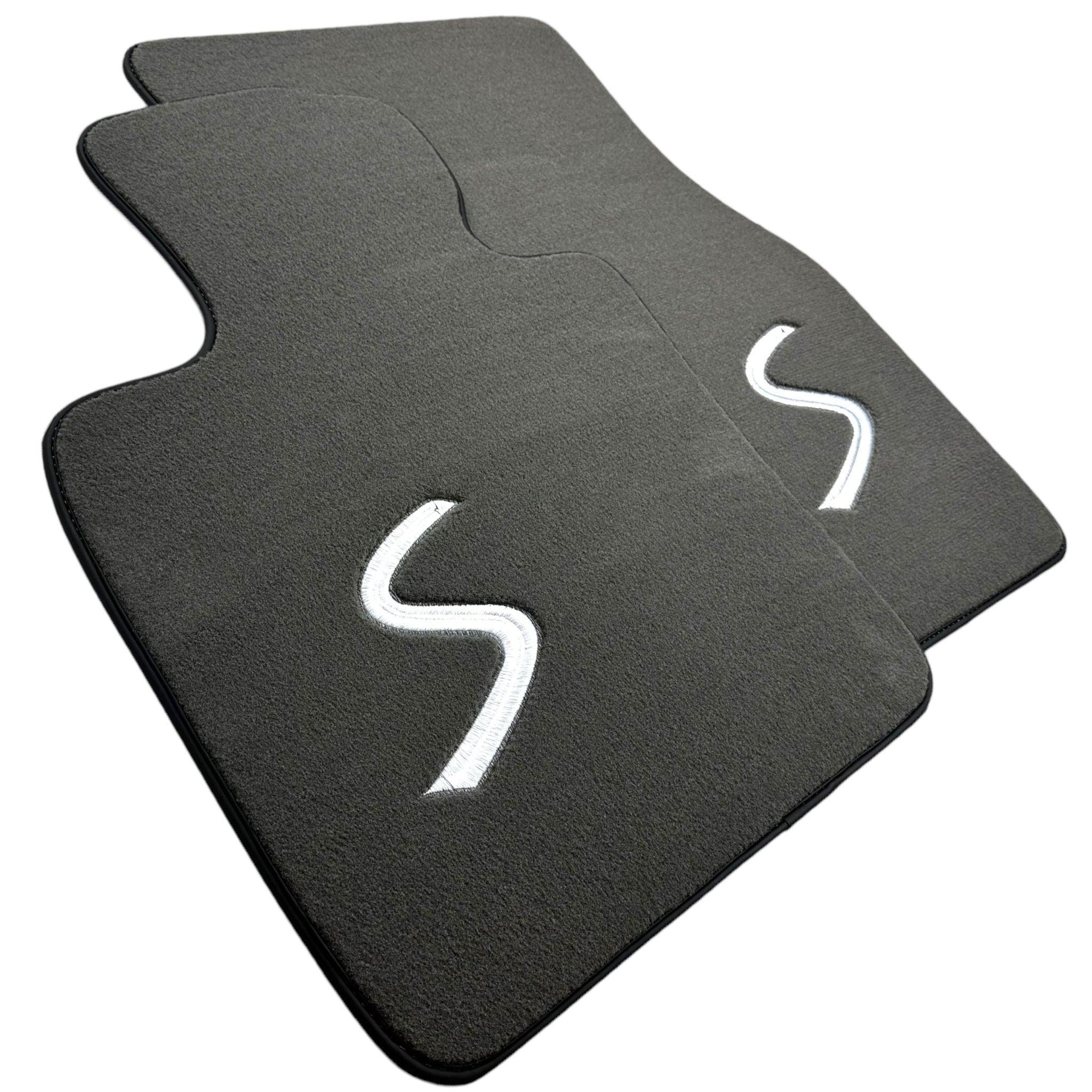 Grey Floor Mats for Mini Cooper / One R53 (2001-2007) Cooper S - AutoWin