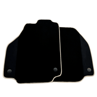 Black Floor Mats For Ferrari 488 Spider 2015-2022 - AutoWin