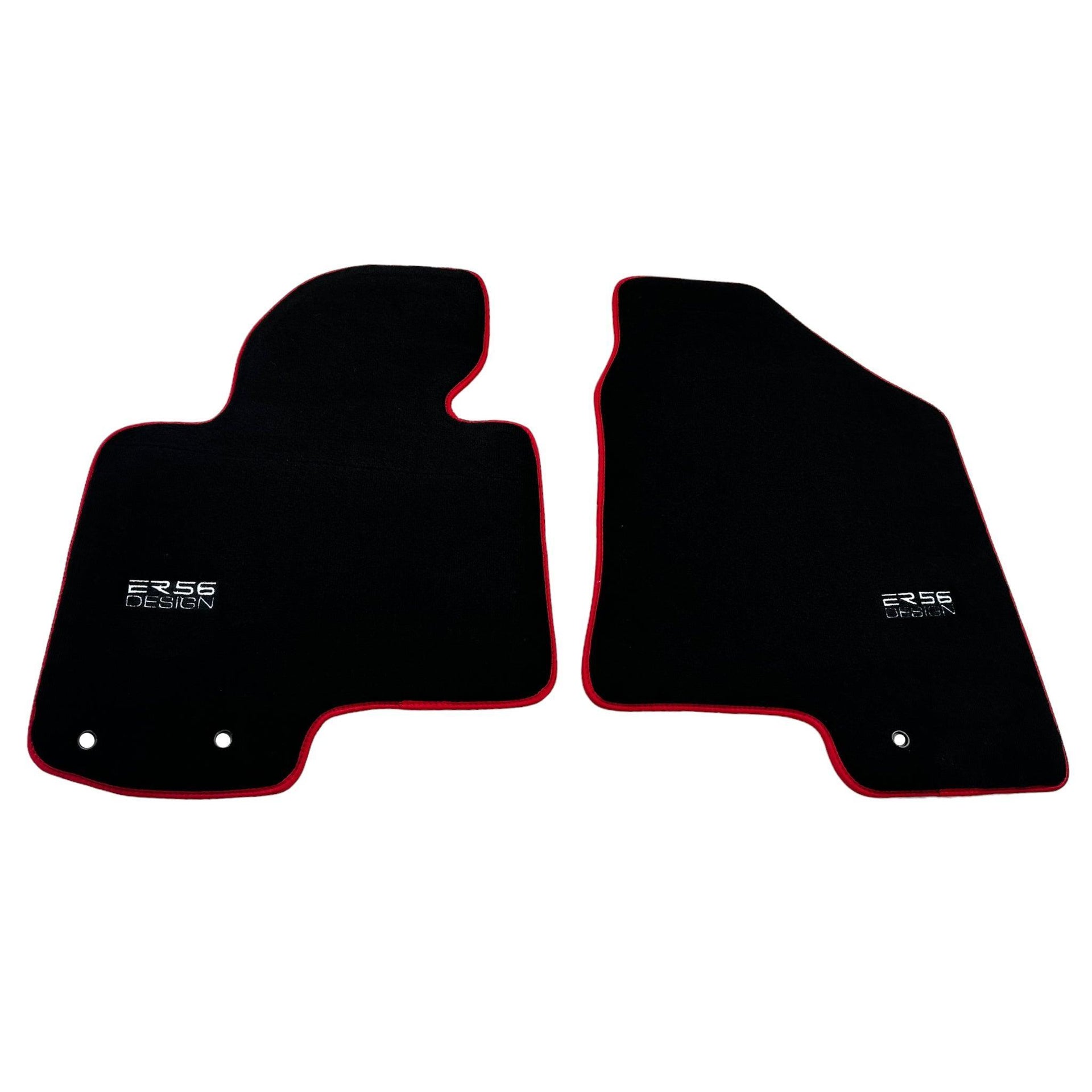 Black Floor Mats For Kia Sportage (2010-2016) ER56 Design - AutoWin