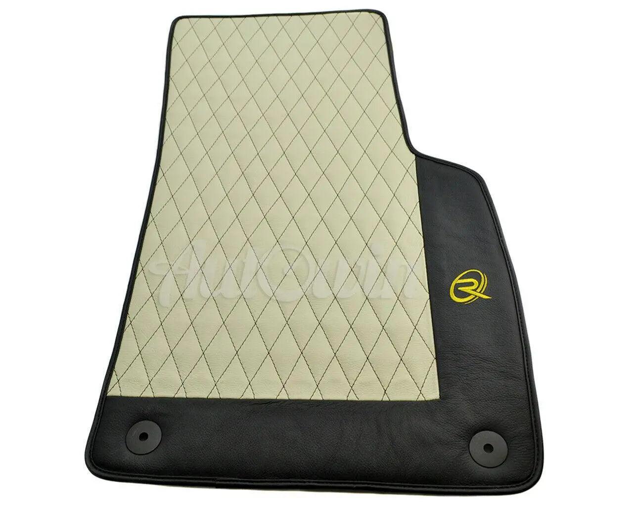 Leather Floor Mats for Audi R8 2015-2023 - AutoWin