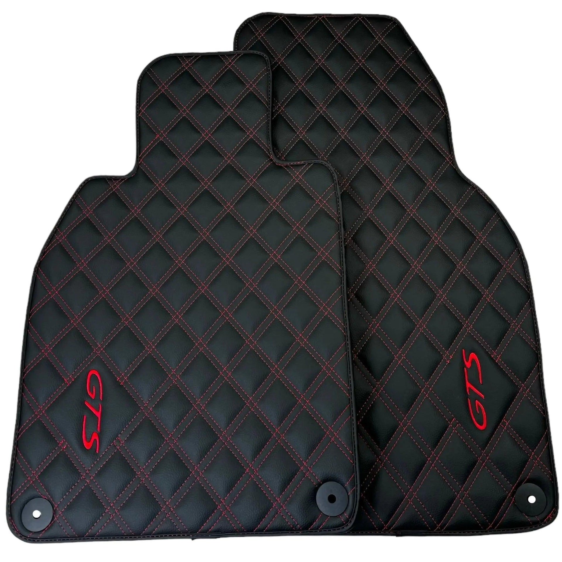 Leather Floor Mats for Porsche 911 - 992 GTS (2019-2024) - AutoWin