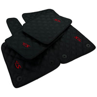 Leather Floor Mats For Porsche Panamera (2009-2016) - AutoWin