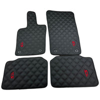Leather Floor Mats For Porsche Panamera 4S 971 (2017-2023) - AutoWin