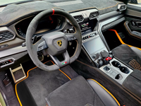 Customizable Black Floor Mats For Lamborghini Urus With Alcantara Leather