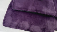 Purple Sheepskin Floor Mats for Rolls-Royce Phantom VIII (2017-2024)