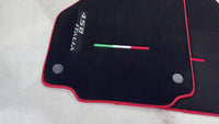 Floor Mats for Ferrari 458 Italia (2009-2015) with Red Trim