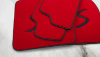 Red Floor Mats for Mini Clubman R55 (2007-2015)