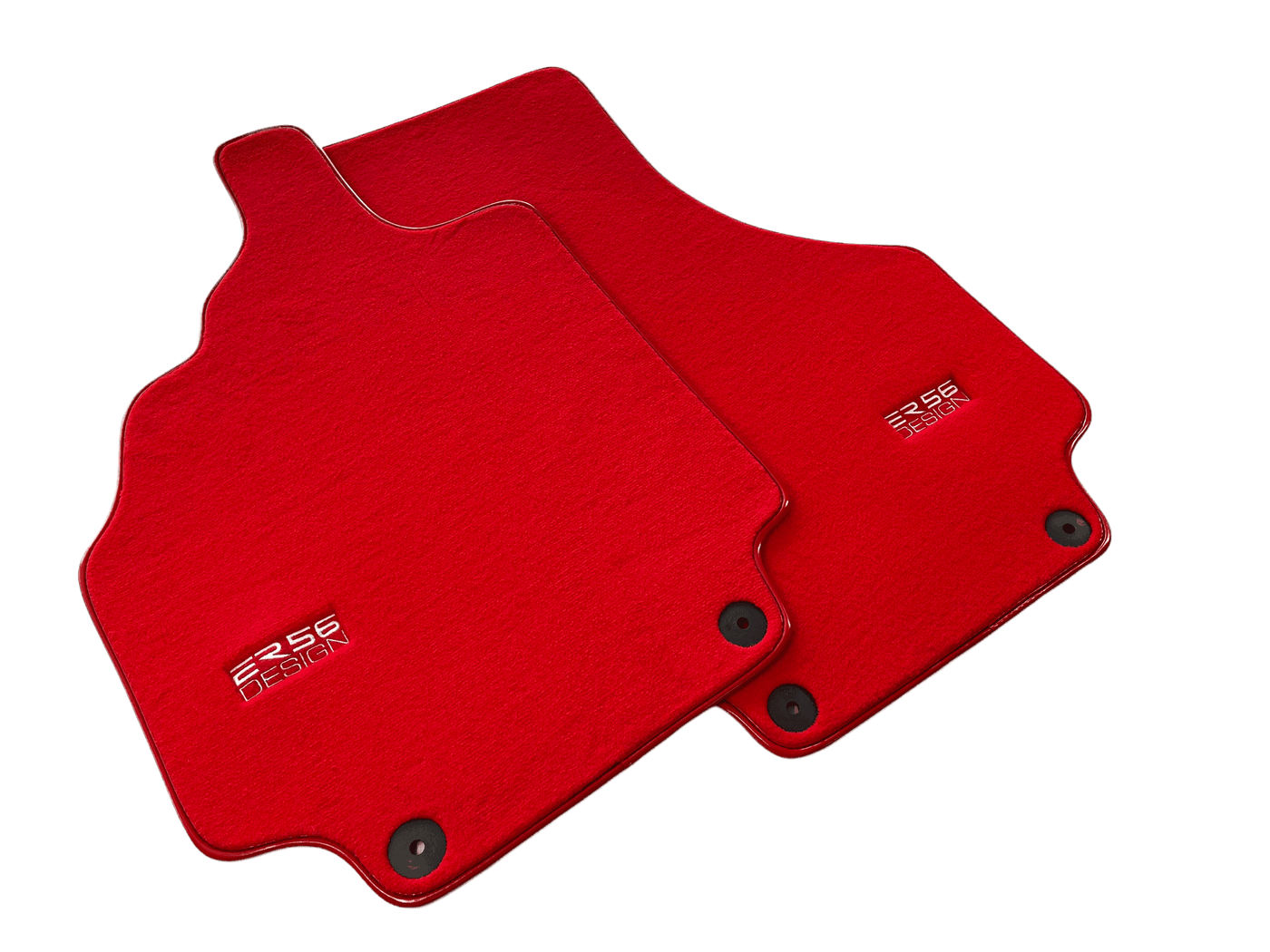 Red Floor Mats for Audi R8 2007-2015 ER56 Design - AutoWin