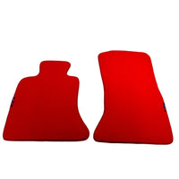 Red Floor Mats For BMW 5 Series F10 With M Package AutoWin Brand - AutoWin