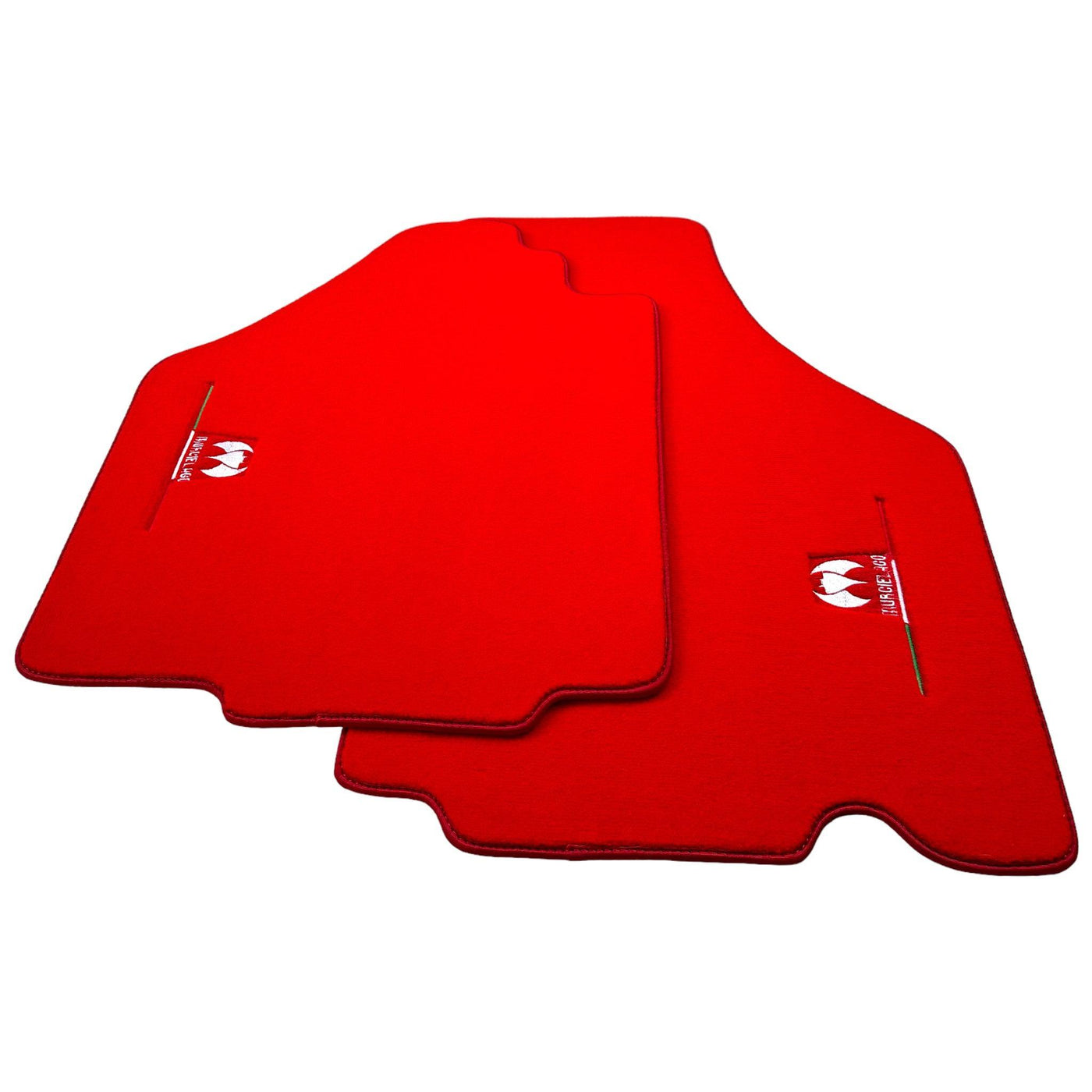 Red Floor Mats for Lamborghini Murcielago AutoWin Brand - AutoWin