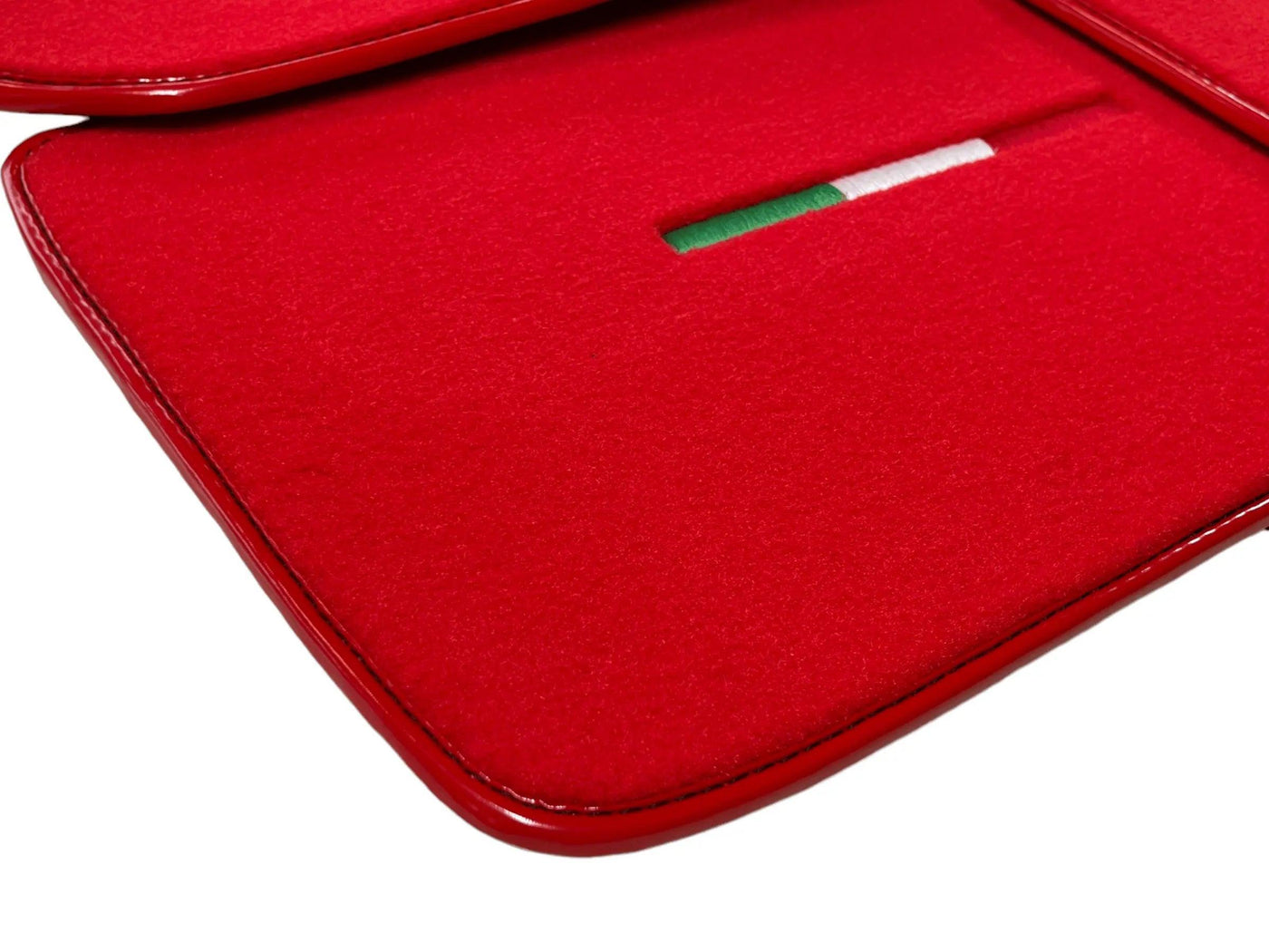 Red Floor Mats For Maserati Grecale (2023-2024) Italy Edition - AutoWin