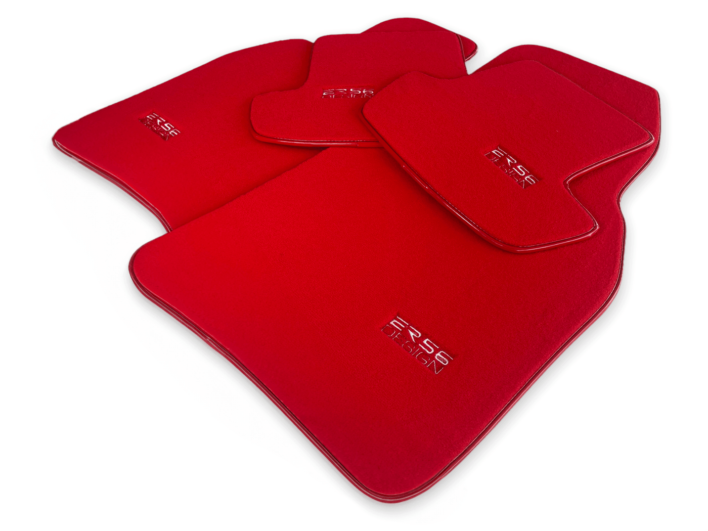 Red Floor Mats for Porsche 911 - 964 (1989-1994) - AutoWin