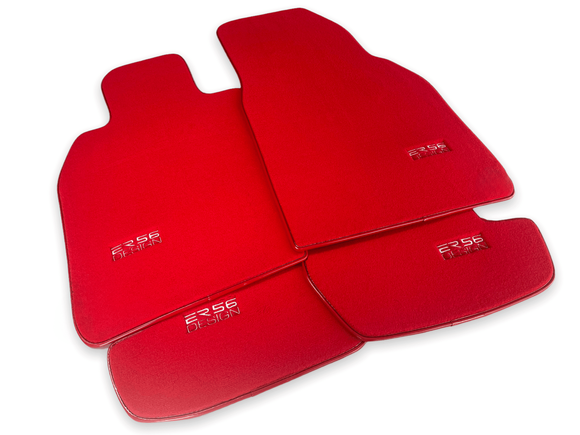 Red Floor Mats for Porsche 911 - 996 (1998-2004) - AutoWin