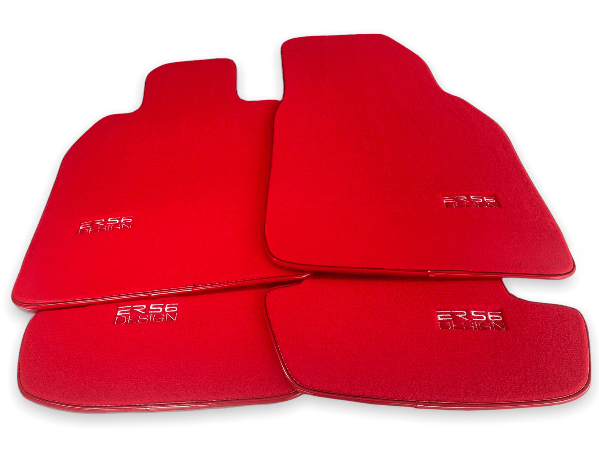Red Floor Mats for Porsche 911 - 997 (2004-2012) - AutoWin