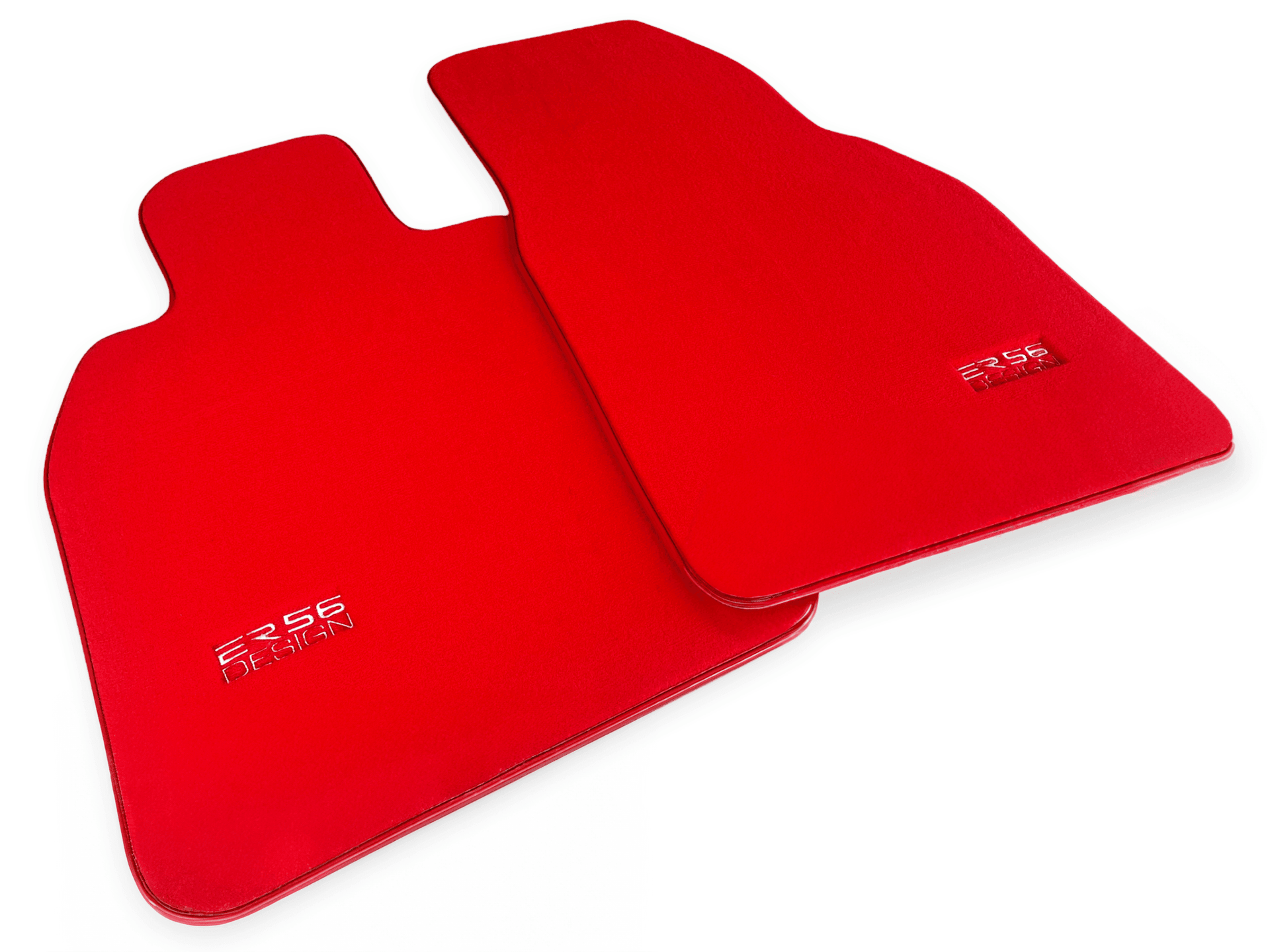 Red Floor Mats for Porsche 981 Cayman (2012–2016) | Er56 Design - AutoWin
