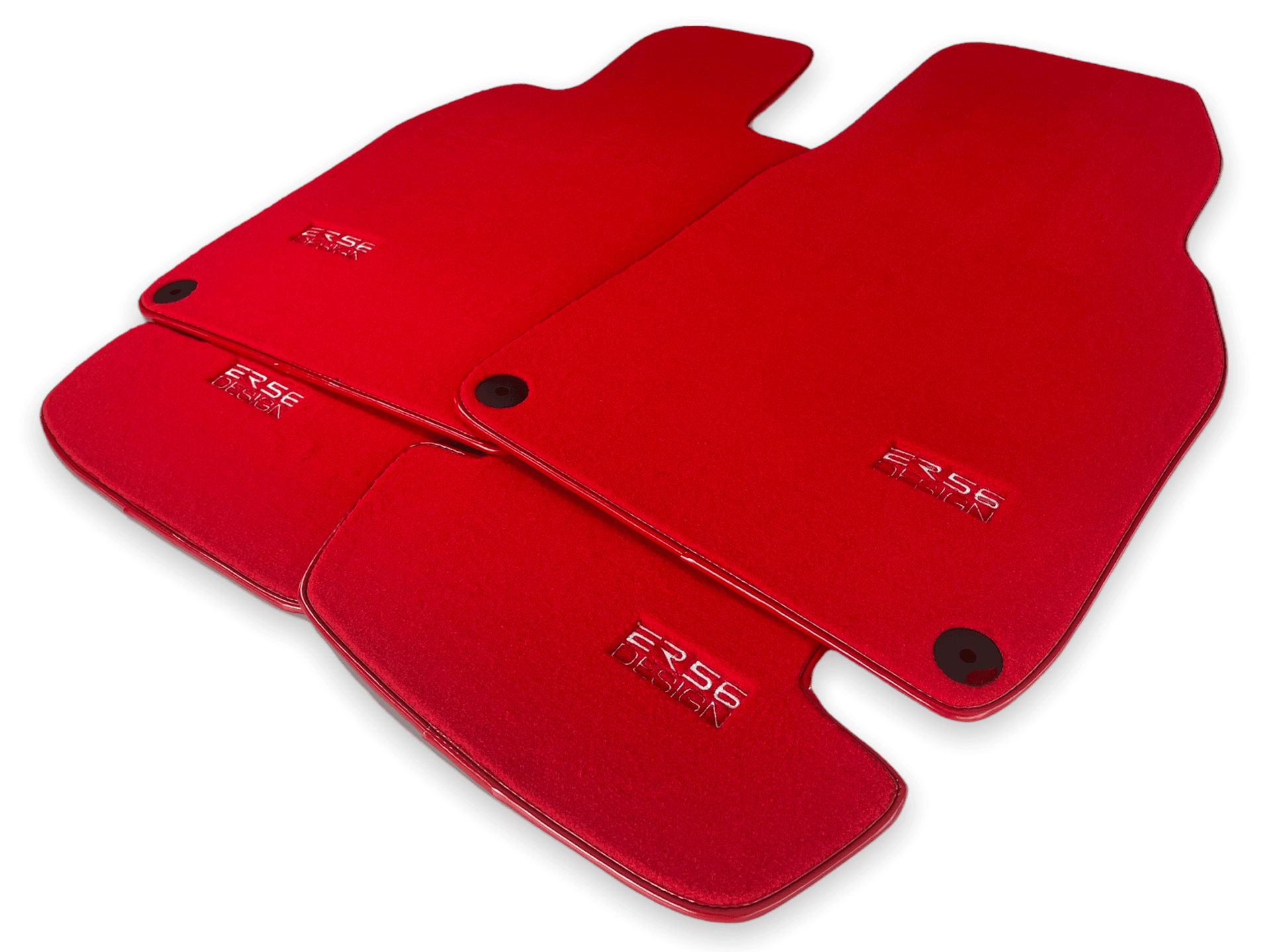 Red Floor Mats for Porsche Panamera (2009-2016) | ER56 Design - AutoWin