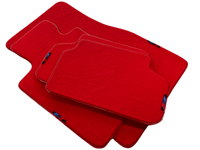 Red Mats For BMW M3 4-door E90 With M Package AutoWin Brand - AutoWin