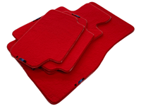Red Mats For BMW M3 4-door E90 With M Package AutoWin Brand - AutoWin