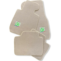 Beige Floor Mats For BMW 3 Series E92 Brand Tailored Set Perfect Fit - AutoWin