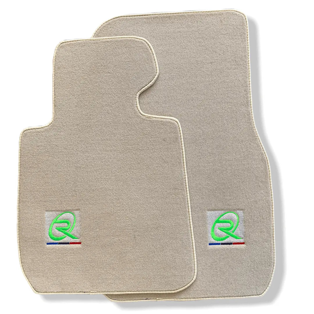 Beige Floor Mats For BMW X3 Series G01 Tailored Set Perfect Fit Green - AutoWin