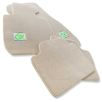 Beige Floor Mats For BMW iX (2022-2024) Brand Tailored Set Perfect Fit - AutoWin